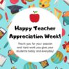 National Teacher Appreciation Week ~~ May 6-10, 2024